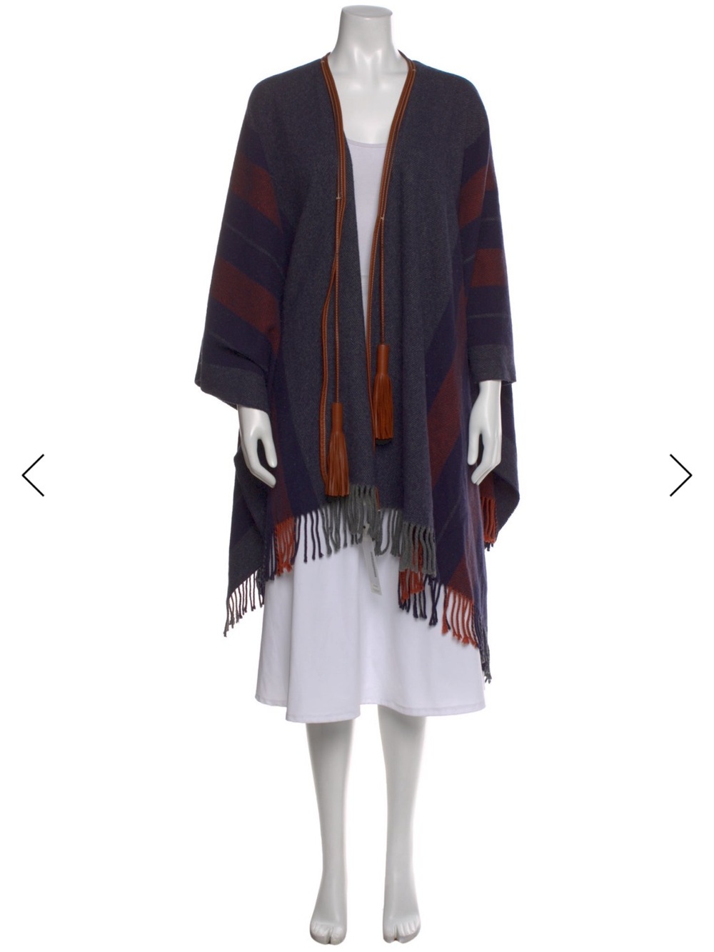 Hermes Merino Wool Stripped Sweater